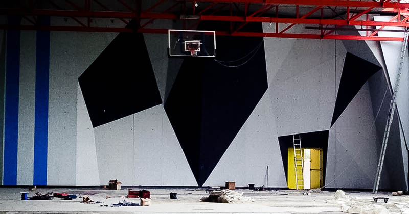 les nouveau mur d'escalade du Tonkin (villeurbanne 69)